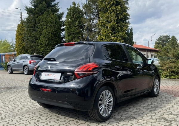 Peugeot 208 cena 35900 przebieg: 123000, rok produkcji 2017 z Dobczyce małe 562